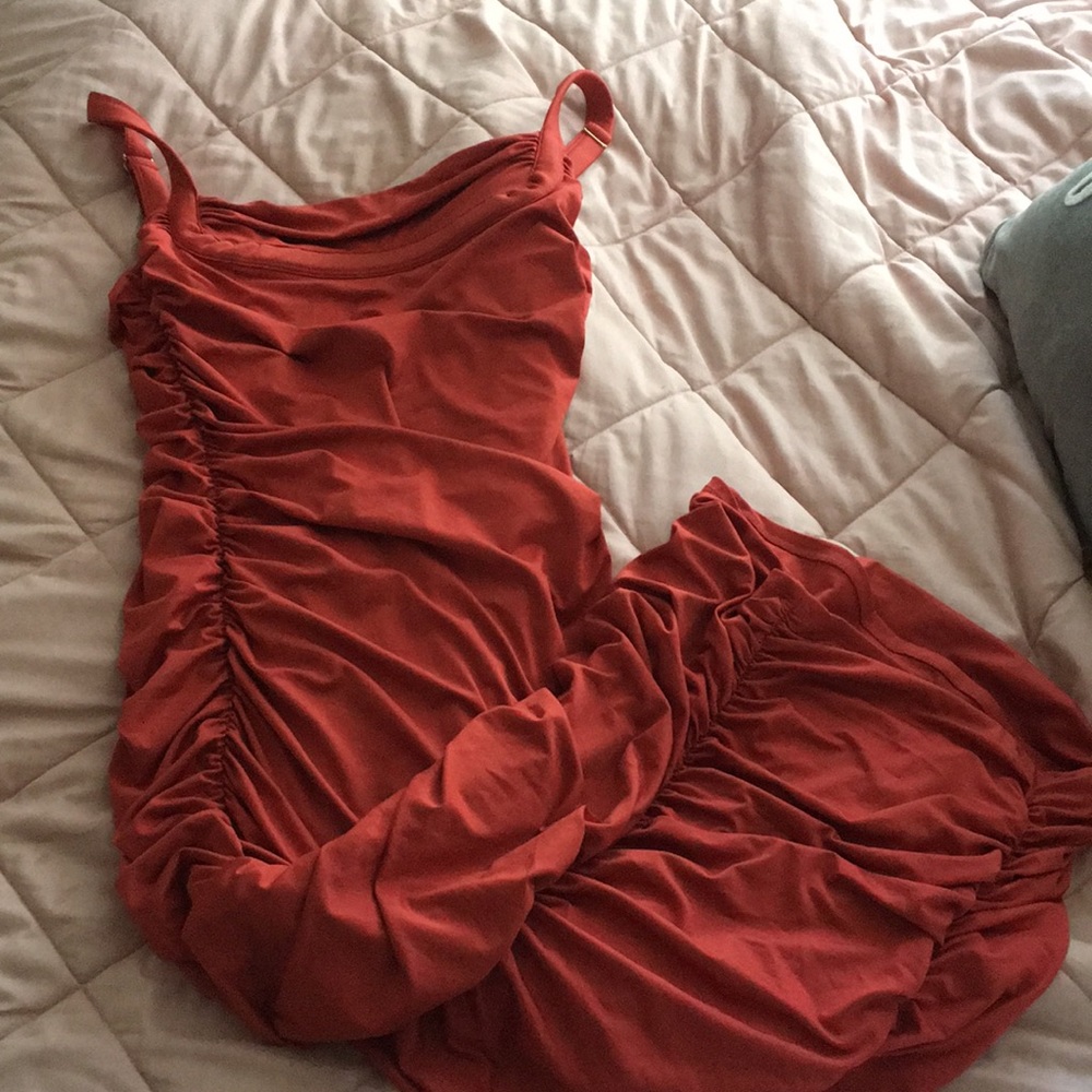 Red dress